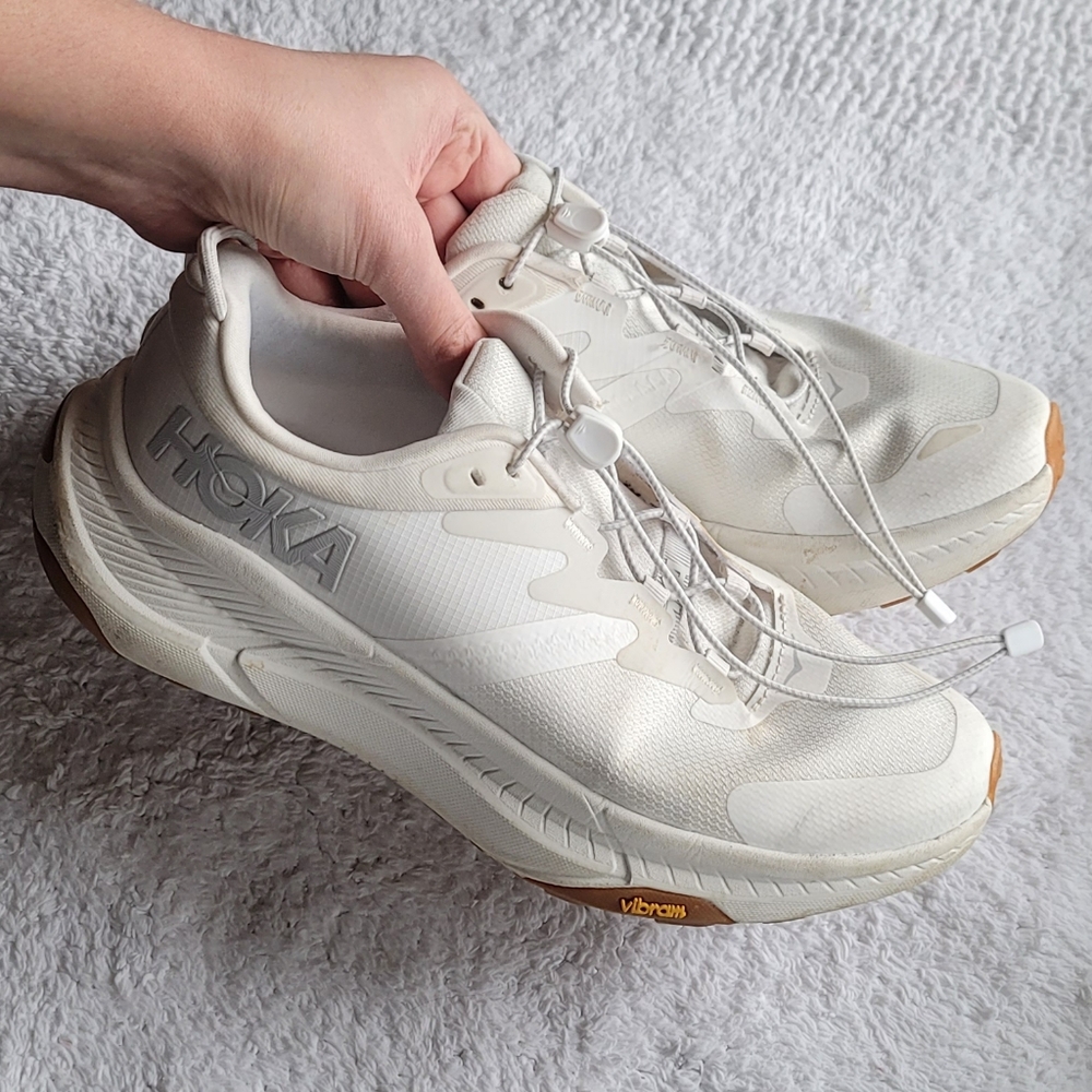 Hoka Transport Shoes White 8D